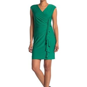 Carmen Marc Valvo green dress - NWT